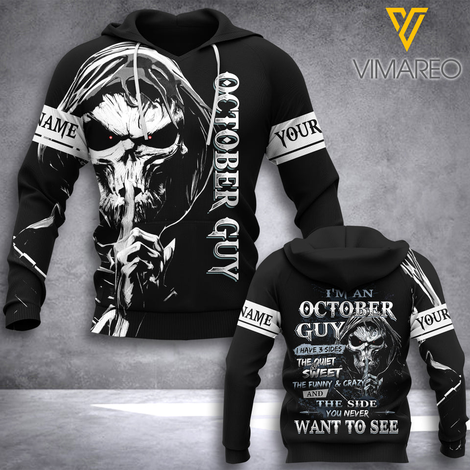 PERSONALIZED OCTOBER GUY SHIRT PRINTED SEP-DT06