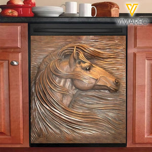 Horse Kitchen Dishwasher Cover OCT-MQ07