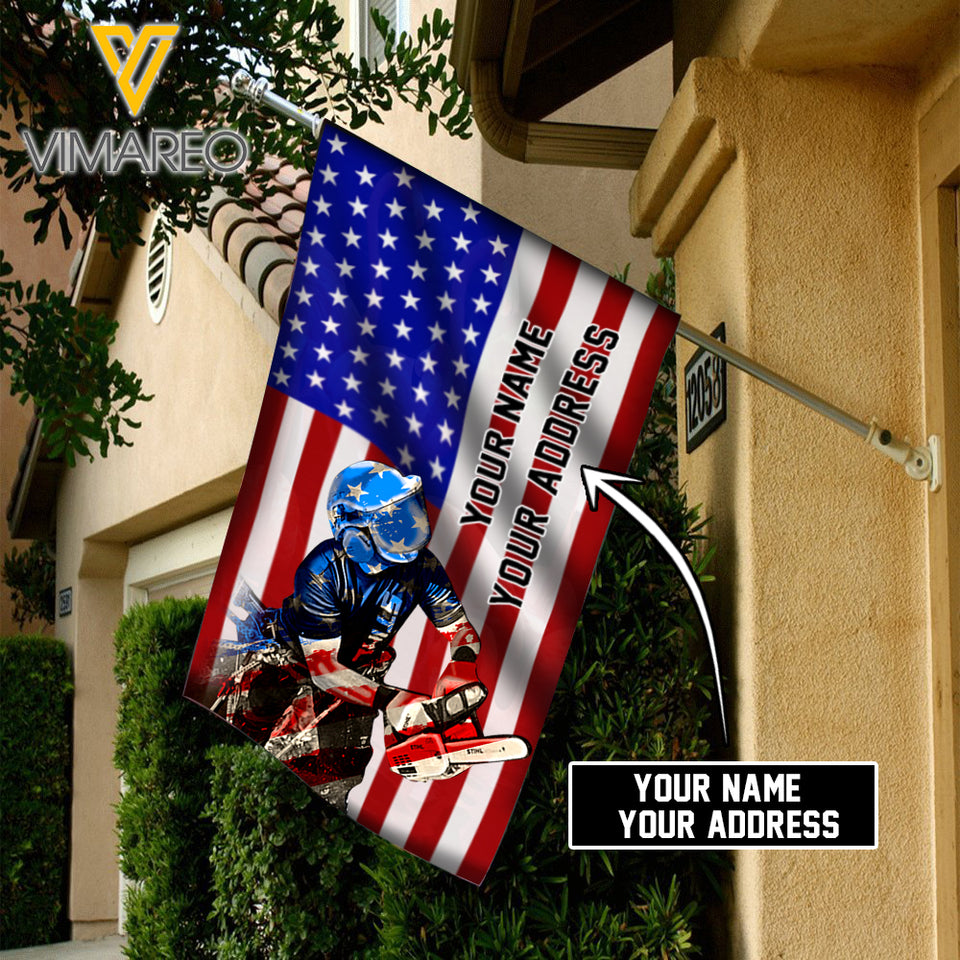 Personlaized Arborist Flag APR-QH13