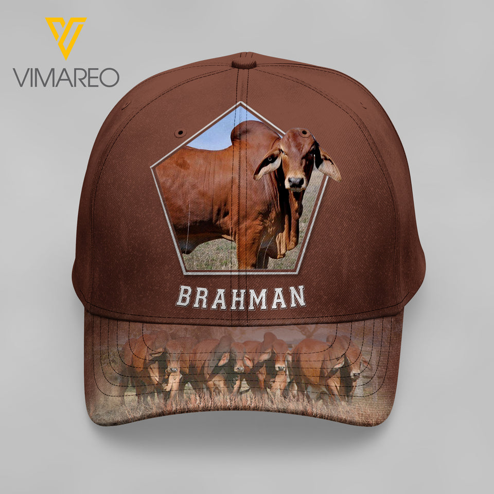 MH BRAHMAN CATTLE Peaked cap 3D FEB-QH26