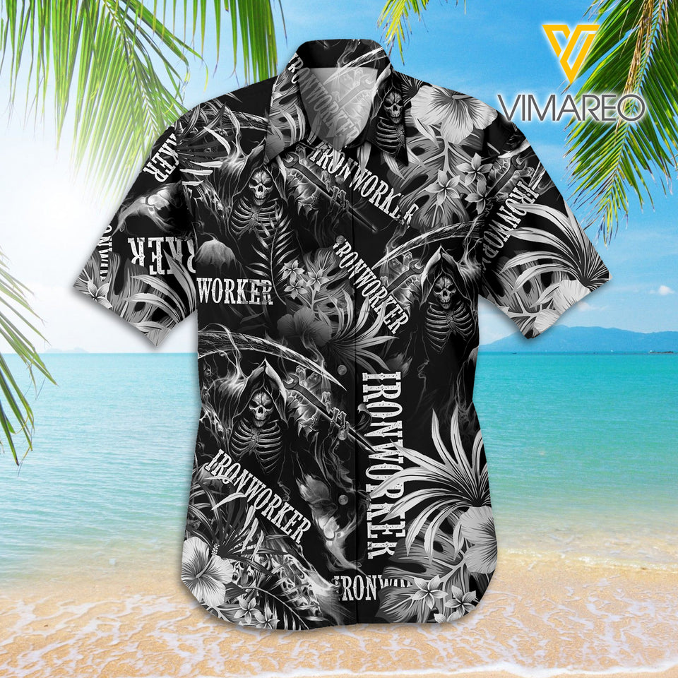 Ironworker 3D Printed Mens Shirt AUG-DT21