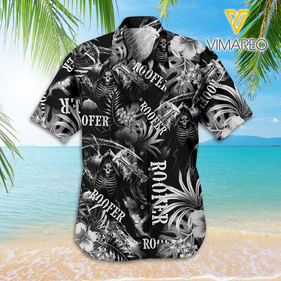 Roofer 3D Printed Mens Shirt AUG-DT21