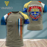 PERSONALIZED Pau TSHIRT 3D PRINTED JUL-DT24