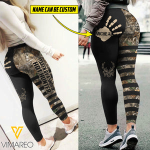 Personalized Taken By A Smokin' Hot Hunter Legging SEP-DT20