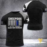 Texas Sheep Dog TSHIRT PRINTED MAY-DT11