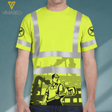 PLUMBER SAFETY TSHIRT 3D PRINTED AUG-NL17