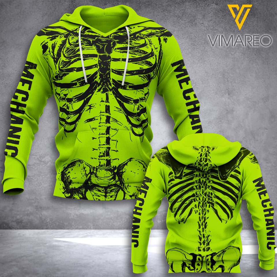 MECHANIC HOODIE 3D PRINTED OCT-DT04