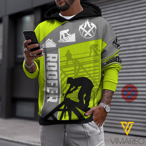 ROOFER HOODIE 3D PRINTED OCT-DT05