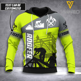 PERSONALIZED ROOFER HOODIE 3D PRINTED AUG-DT11