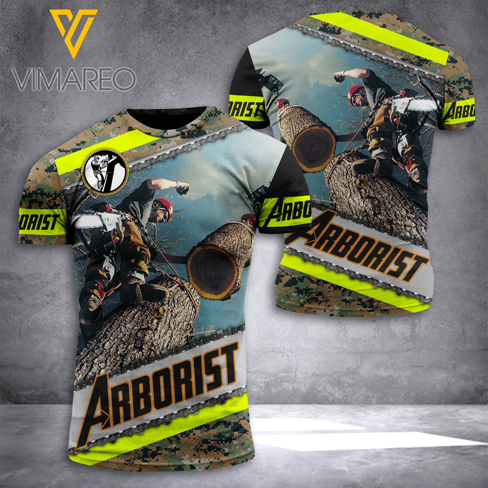 MH ARBORIST TSHIRT 3D PRINTED FEB-DT25