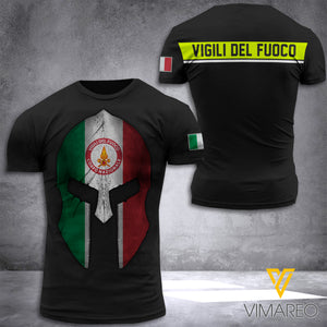 Vigili del Fuoco Tshirt Printed APR-DT29