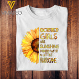 OCTOBER GIRL COMBO 3 FOR 1 FREE TSHIRT 3D PRINTED AUG-DT19