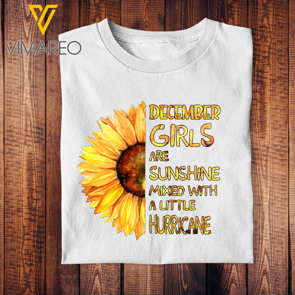 DECEMBER GIRL COMBO 3 FOR 1 FREE TSHIRT 3D PRINTED AUG-DT19
