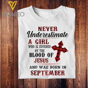 SEPTEMBER GIRL COMBO 3 FOR 1 FREE TSHIRT 3D PRINTED AUG-DT19