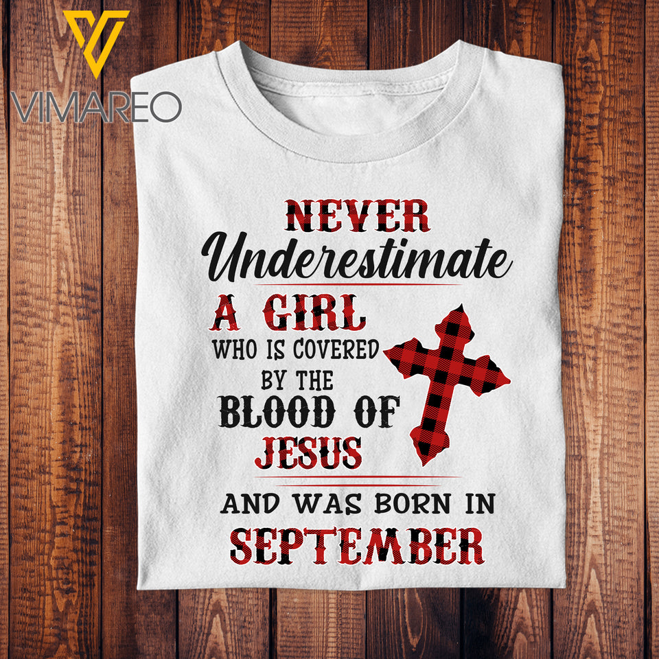 SEPTEMBER GIRL COMBO 3 FOR 1 FREE TSHIRT 3D PRINTED AUG-DT19