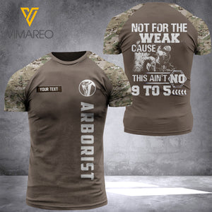 MH PERSONALIZED ARBORIST TSHIRT 3D PRINTED FEB-QH20