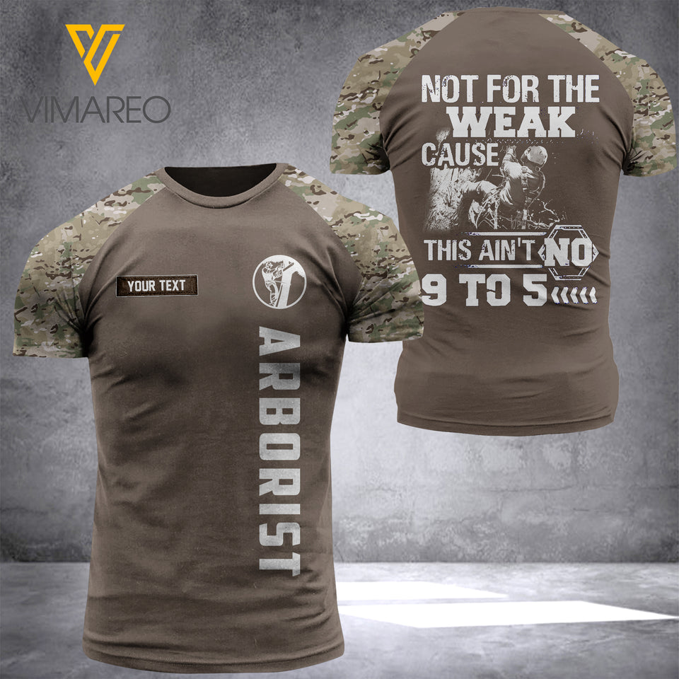 MH PERSONALIZED ARBORIST TSHIRT 3D PRINTED FEB-QH20