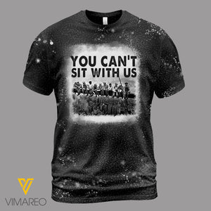 You Can't Sit With Ironworker Bleached Tshirt Printed SEP-QH20