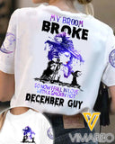 My Broom Broke So Now I Fall In Love With A Smokin' Hot December Guy TSHIRT PRINTED SEP-LN11