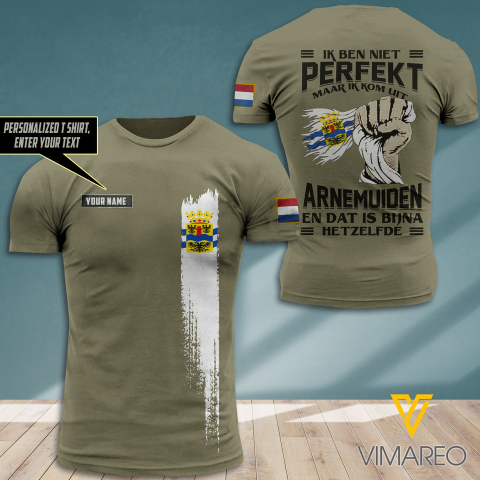 PERSONALIZED Arnemuiden TSHIRT 3D PRINTED JUL-LN24