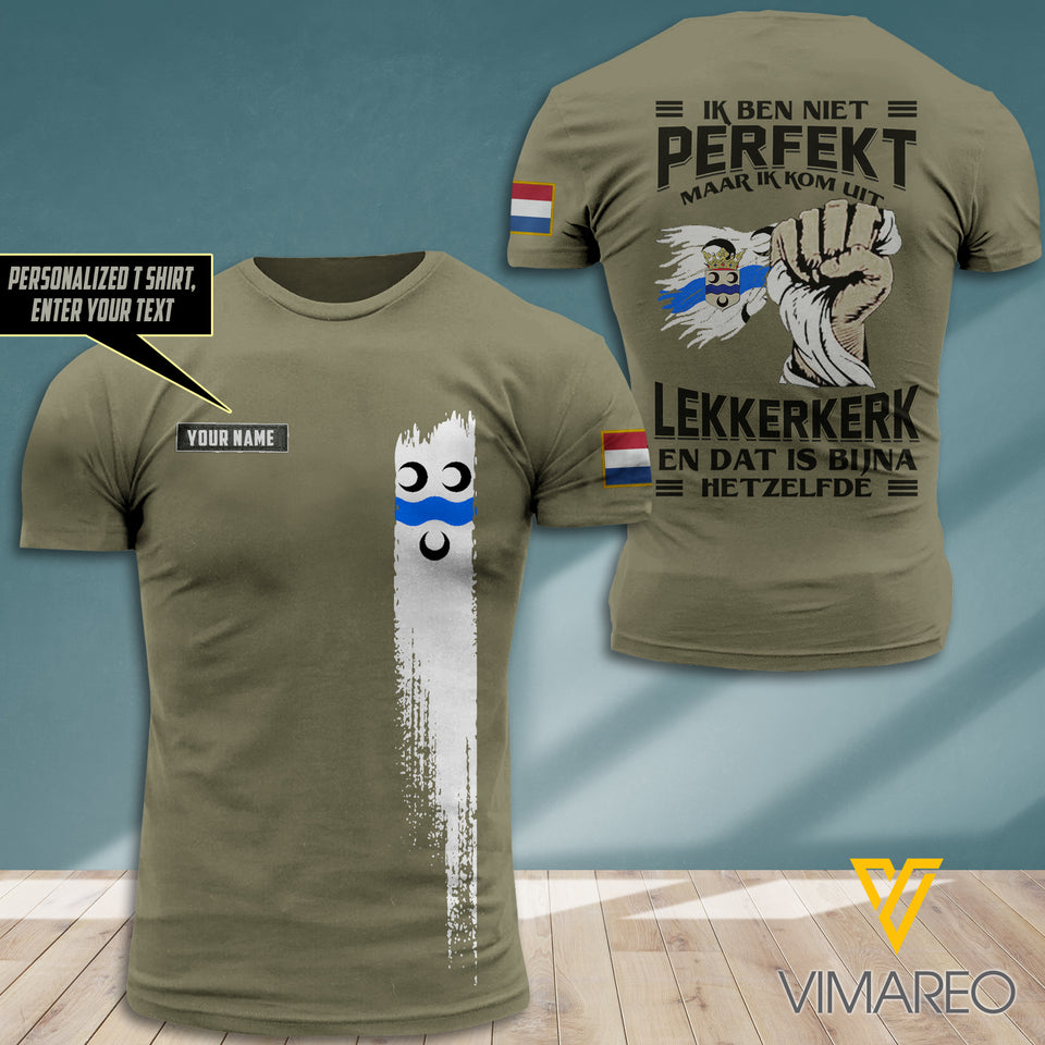 PERSONALIZED Lekkerkerk TSHIRT 3D PRINTED JUL-LN24