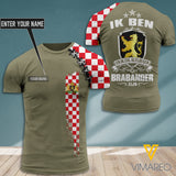 PERSONALIZED Brabander TSHIRT 3D PRINTED JUL-DT24