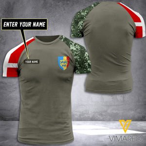 Schleswig Foot Regiment CAMO TSHIRT 3D PRINTED JUE-QH18