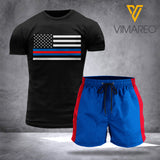 VMMH DRESSBLUES COMBO TSHIRT + SHORTPANT PRINTED MAR-QH09