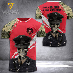 Wien CAMO TSHIRT PRINTED JUE-MQ17
