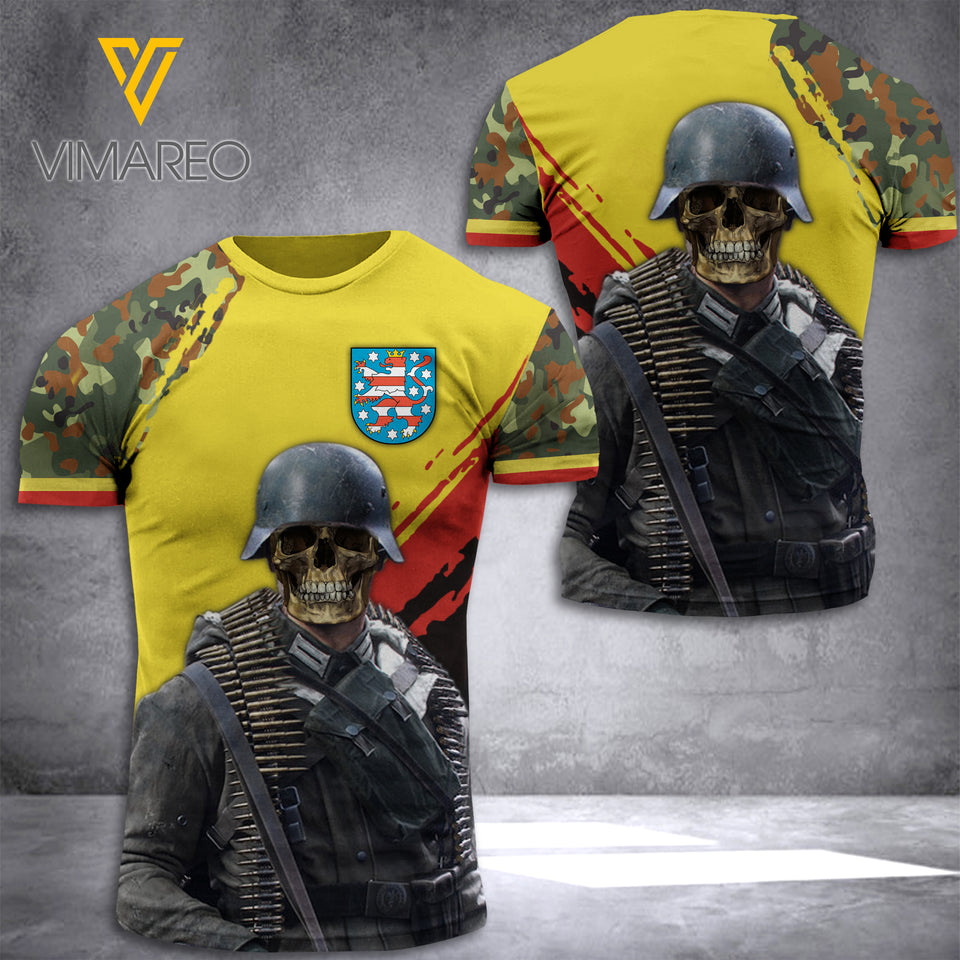 Thuringia CAMO TSHIRT 3D PRINTED JUL-MQ16