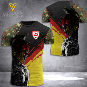 Saale Spartan TSHIRT 3D PRINTED JUE-MQ30