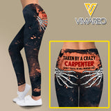 PHN Taken By A Crazy Carpenter Criss-Cross Open Back Camisole Tank Top Legging SEP-MA21