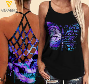 KHMD MARCH GIRL Criss-Cross THICK THIGHS Tank Top Legging
