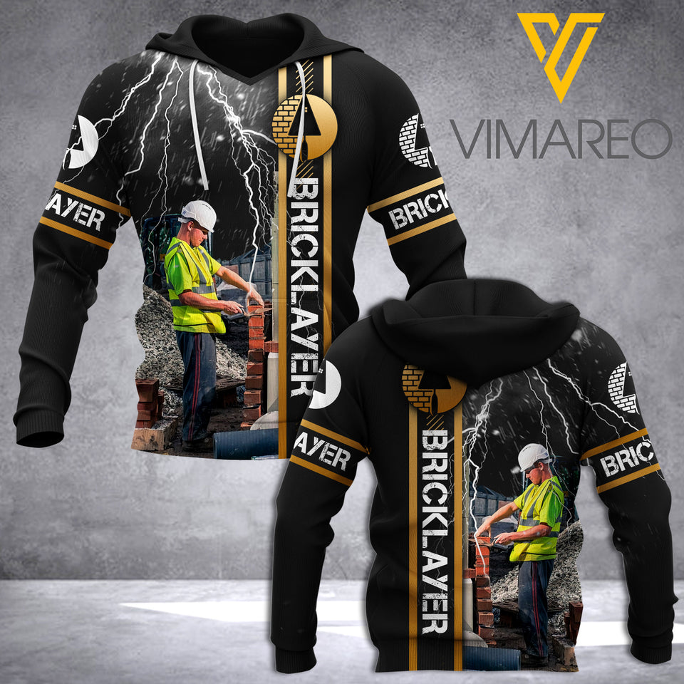 LKH BRICKLAYER HOODIE 3D PRINTED HVQ2302