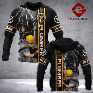 LKH PLUMBER HOODIE 3D PRINTED HVQ1802