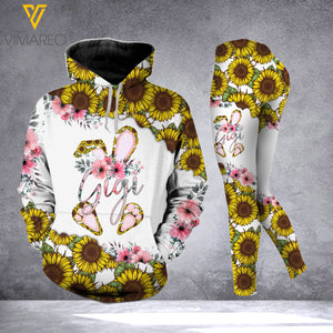 LKH GIGI SUNFLOWER HOODIE 3D PRINTED HVQ0303