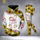 LKH GIGI SUNFLOWER HOODIE 3D PRINTED HVQ0303