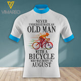 KHMD CYCLING BORN IN AUGUST MEN'S 3D PRINTED