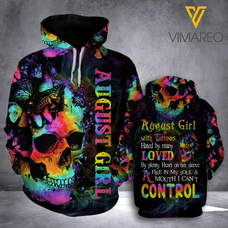 LKH AUGUST GIRL CONTROL HOODIE 3D PRINTED HTQ0103