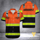 KHMD ARBORIST CUSTOMIZE 3d hawaii shirt 1706