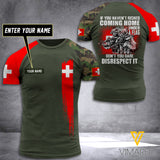 KHMD Customized coming home SWISS 3D Printed Shirt 0604