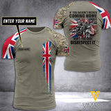 KHMD Customized coming home UK 3D Printed Shirt 0604