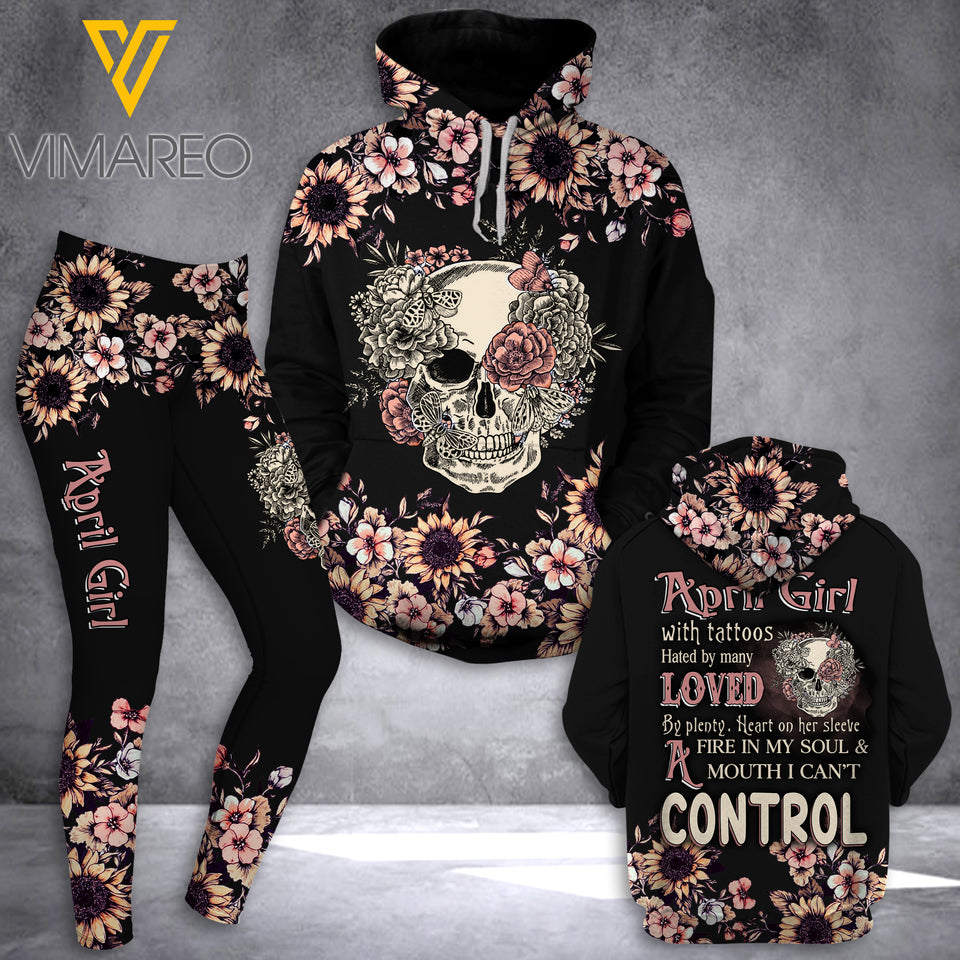 LKH APRIL GIRL CONTROL COMBO HOODIE + LEGGING 3D PDT0303