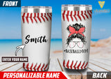 KHMD CUSTOMIZE BASBALL MOM Tumbler 1204
