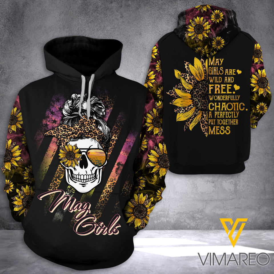 LKH MAY GIRL CHAOTIC HOODIE 3D PRINTED PDT2602