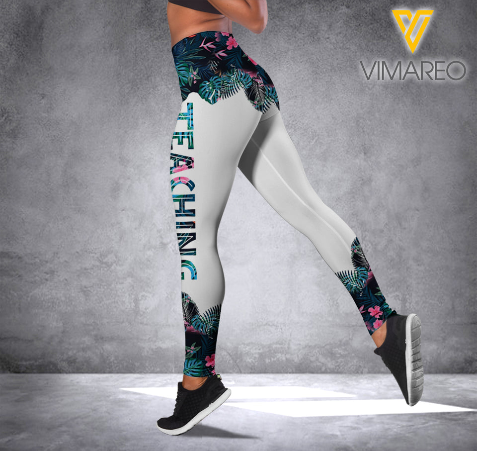 TEACHING JURASSIC CUSTOMIZE COMBO HOODIE + LEGGING 3D ALL PRINT