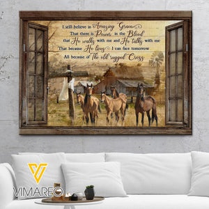 Horse Lover Canvas Printed DEC-HC20