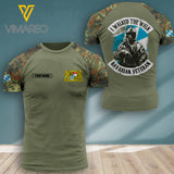 BAVARIAN veteran CAMO CUSTOMIZE T SHIRT 3D PRINTED walk
