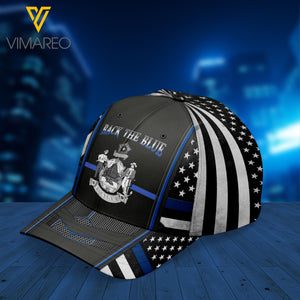 Maine blue line Peaked cap 3D MTP cow