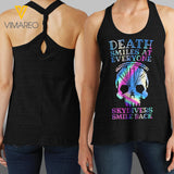 Skydiving Lover Ladies Cosmic Twisted Back Tank